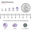image:image6000PCS Hotfix Rhinestones Bulk Clear Rhinestones for Crafts ClothesHotfix Crystals DIY Decoration SS10 2729mmViolet