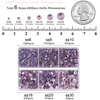 image:imageBEADSLAND Hotfix Rhinestones 4000 PCS AB Rhinestones for Clothes Crafts Mixed 6 Sizes with Wax Pencil and Tweezers Kit SS6SS30 Crystal ABLight Pink