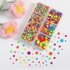 image:imageBEADSLAND Hotfix Rhinestones 4000 PCS AB Rhinestones for Clothes Crafts Mixed 6 Sizes with Wax Pencil and Tweezers Kit SS6SS30 Crystal ABNeon Mix