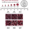 image:imageBEADSLAND Hotfix Rhinestones 4000 PCS AB Rhinestones for Clothes Crafts Mixed 6 Sizes with Wax Pencil and Tweezers Kit SS6SS30 Crystal ABRose