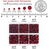 image:imageBEADSLAND Hotfix Rhinestones 4000 PCS AB Rhinestones for Clothes Crafts Mixed 6 Sizes with Wax Pencil and Tweezers Kit SS6SS30 Crystal ABSiam