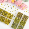 image:imageBEADSLAND Hotfix Rhinestones 6080PCS Blue Rhinestones for Clothes Crafts Mixed 6 Sizes with Wax Pencil and Tweezers Kit SS6SS30 AquamarineCitrine