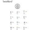 image:imageBeadsland 5280 Pieces Nail Art Rhinestones With 120 Pieces Multi Shape Glass Crystal KitFlatback Rhinestones For Nail ArtCrystal Rhinestones For Nails Set Mix 12 Colors and 6 Sizes Set 05