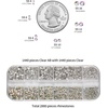 image:imageBeadsland 5280 Pieces Nail Art Rhinestones With 120 Pieces Multi Shape Glass Crystal KitFlatback Rhinestones For Nail ArtCrystal Rhinestones For Nails Set Mix 12 Colors and 6 Sizes Set 05