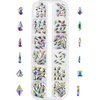 image:imageBeadsland 5280 Pieces Nail Art Rhinestones With 120 Pieces Multi Shape Glass Crystal KitFlatback Rhinestones For Nail ArtCrystal Rhinestones For Nails Set Mix 12 Colors and 6 Sizes Set 05