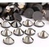image:imagebeadsland Crystal Hotfix RhinestoneMachine Cut Stone 1440pcspkg VioletSS103mmBlack Diamond