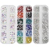 image:imageBeadsland 5280 Pieces Nail Art Rhinestones With 120 Pieces Multi Shape Glass Crystal KitFlatback Rhinestones For Nail ArtCrystal Rhinestones For Nails Set Mix 12 Colors and 6 Sizes Set 05