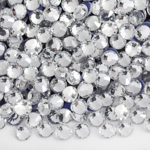 image:image6000PCS Hotfix Rhinestones Bulk Clear Rhinestones for Crafts ClothesHotfix Crystals DIY Decoration SS10 2729mmCrystal