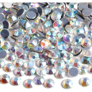image:image6000PCS Hotfix Rhinestones Bulk Clear Rhinestones for Crafts ClothesHotfix Crystals DIY Decoration SS10 2729mmCrystal AB
