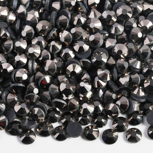 image:image6000PCS Hotfix Rhinestones Bulk Clear Rhinestones for Crafts ClothesHotfix Crystals DIY Decoration SS10 2729mmHematite