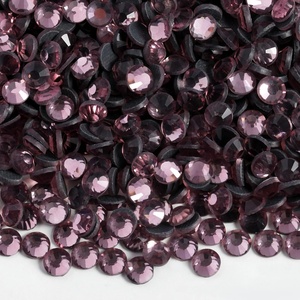 image:image6000PCS Hotfix Rhinestones Bulk Clear Rhinestones for Crafts ClothesHotfix Crystals DIY Decoration SS10 2729mmLight Amethyst