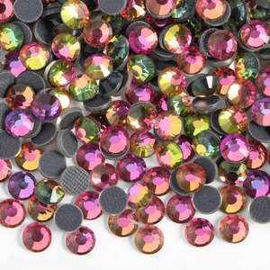 image:image6000PCS Hotfix Rhinestones Bulk Clear Rhinestones for Crafts ClothesHotfix Crystals DIY Decoration SS10 2729mmRainbow