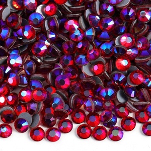 image:image6000PCS Hotfix Rhinestones Bulk Clear Rhinestones for Crafts ClothesHotfix Crystals DIY Decoration SS10 2729mmSiam AB