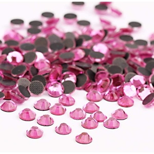 image:imagebeadsland Crystal Hotfix RhinestoneMachine Cut Stone 1440pcspkg VioletSS103mmDkPink