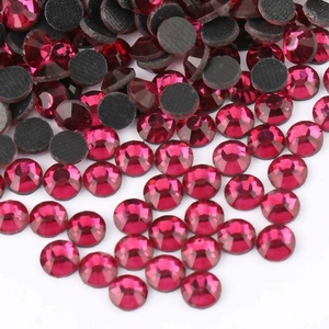 image:imagebeadsland Crystal Hotfix RhinestoneMachine Cut Stone 1440pcspkg VioletSS103mmFuchsia