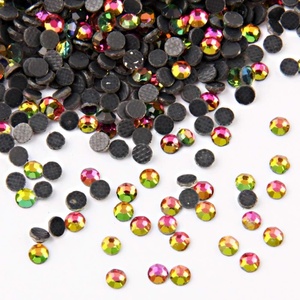 image:imagebeadsland Crystal Hotfix RhinestoneMachine Cut Stone 1440pcspkg VioletSS103mmRainbow