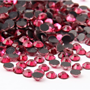 image:imagebeadsland Crystal Hotfix RhinestoneMachine Cut Stone 1440pcspkg VioletSS103mmRose