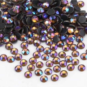 image:imagebeadsland Crystal Hotfix RhinestoneMachine Cut Stone 1440pcspkg VioletSS103mmlt Colorado Topaz AB