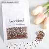 image:imagebeadsland 1440pcs Flat Back Crystal Rhinestones Round Gems for Nail Art and Craft Glue Fix CrystalAB SS10 2729mmAmber