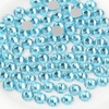image:imagebeadsland 1440pcs Flat Back Crystal Rhinestones Round Gems for Nail Art and Craft Glue Fix CrystalAB SS10 2729mmAquamarine