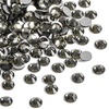 image:imagebeadsland 1440pcs Flat Back Crystal Rhinestones Round Gems for Nail Art and Craft Glue Fix CrystalAB SS10 2729mmBlack Diamond