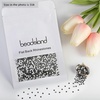 image:imagebeadsland 1440pcs Flat Back Crystal Rhinestones Round Gems for Nail Art and Craft Glue Fix CrystalAB SS10 2729mmBlack Diamond