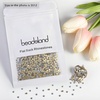 image:imagebeadsland 1440pcs Flat Back Crystal Rhinestones Round Gems for Nail Art and Craft Glue Fix CrystalAB SS10 2729mmBlue Moonlight