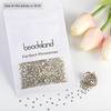 image:imagebeadsland 1440pcs Flat Back Crystal Rhinestones Round Gems for Nail Art and Craft Glue Fix CrystalAB SS10 2729mmBlue Moonlight