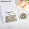 image:imagebeadsland 1440pcs Flat Back Crystal Rhinestones Round Gems for Nail Art and Craft Glue Fix CrystalAB SS10 2729mmBlue Moonlight