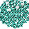 image:imagebeadsland 1440pcs Flat Back Crystal Rhinestones Round Gems for Nail Art and Craft Glue Fix CrystalAB SS10 2729mmBlue Zircon