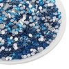image:imagebeadsland 1440pcs Flat Back Crystal Rhinestones Round Gems for Nail Art and Craft Glue Fix CrystalAB SS10 2729mmCapri Blue