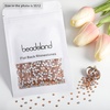 image:imagebeadsland 1440pcs Flat Back Crystal Rhinestones Round Gems for Nail Art and Craft Glue Fix CrystalAB SS10 2729mmChampagne