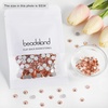 image:imagebeadsland 1440pcs Flat Back Crystal Rhinestones Round Gems for Nail Art and Craft Glue Fix CrystalAB SS10 2729mmChampagne
