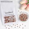 image:imagebeadsland 1440pcs Flat Back Crystal Rhinestones Round Gems for Nail Art and Craft Glue Fix CrystalAB SS10 2729mmChampagne