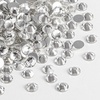 image:imagebeadsland 1440pcs Flat Back Crystal Rhinestones Round Gems for Nail Art and Craft Glue Fix CrystalAB SS10 2729mmCrystal