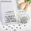 image:imagebeadsland 1440pcs Flat Back Crystal Rhinestones Round Gems for Nail Art and Craft Glue Fix CrystalAB SS10 2729mmCrystal