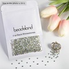 image:imagebeadsland 1440pcs Flat Back Crystal Rhinestones Round Gems for Nail Art and Craft Glue Fix CrystalAB SS10 2729mmCrystal AB