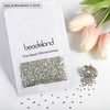image:imagebeadsland 1440pcs Flat Back Crystal Rhinestones Round Gems for Nail Art and Craft Glue Fix CrystalAB SS10 2729mmCrystal AB