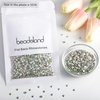 image:imagebeadsland 1440pcs Flat Back Crystal Rhinestones Round Gems for Nail Art and Craft Glue Fix CrystalAB SS10 2729mmCrystal AB