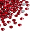 image:imagebeadsland 1440pcs Flat Back Crystal Rhinestones Round Gems for Nail Art and Craft Glue Fix CrystalAB SS10 2729mmDark Siam