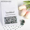 image:imagebeadsland 1440pcs Flat Back Crystal Rhinestones Round Gems for Nail Art and Craft Glue Fix CrystalAB SS10 2729mmEmerald