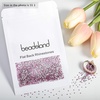 image:imagebeadsland 1440pcs Flat Back Crystal Rhinestones Round Gems for Nail Art and Craft Glue Fix CrystalAB SS10 2729mmFuchsia