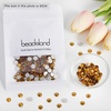 image:imagebeadsland 1440pcs Flat Back Crystal Rhinestones Round Gems for Nail Art and Craft Glue Fix CrystalAB SS10 2729mmGolden Shadow