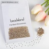 image:imagebeadsland 1440pcs Flat Back Crystal Rhinestones Round Gems for Nail Art and Craft Glue Fix CrystalAB SS10 2729mmGolden Shadow