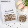 image:imagebeadsland 1440pcs Flat Back Crystal Rhinestones Round Gems for Nail Art and Craft Glue Fix CrystalAB SS10 2729mmGolden Shadow