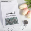 image:imagebeadsland 1440pcs Flat Back Crystal Rhinestones Round Gems for Nail Art and Craft Glue Fix CrystalAB SS10 2729mmGreen Volcano