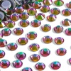 image:imagebeadsland 1440pcs Flat Back Crystal Rhinestones Round Gems for Nail Art and Craft Glue Fix CrystalAB SS10 2729mmGreen Volcano