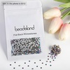 image:imagebeadsland 1440pcs Flat Back Crystal Rhinestones Round Gems for Nail Art and Craft Glue Fix CrystalAB SS10 2729mmGreen Volcano