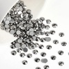 image:imagebeadsland 1440pcs Flat Back Crystal Rhinestones Round Gems for Nail Art and Craft Glue Fix CrystalAB SS10 2729mmHematite