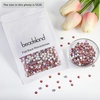 image:imagebeadsland 1440pcs Flat Back Crystal Rhinestones Round Gems for Nail Art and Craft Glue Fix CrystalAB SS10 2729mmHyacinth Ab